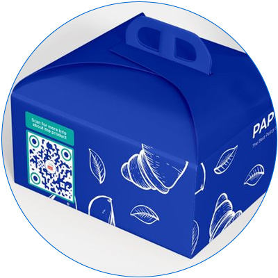 چاپ منوی دیجیتال روی پاکت ها و جعبه های غذا