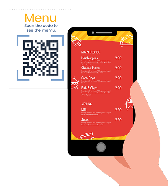 منو دیجیتال QR کد برای رستوران و کافه