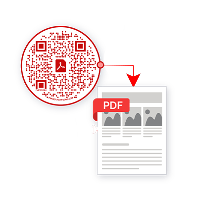 کاربرد qr code برای فایل pdf