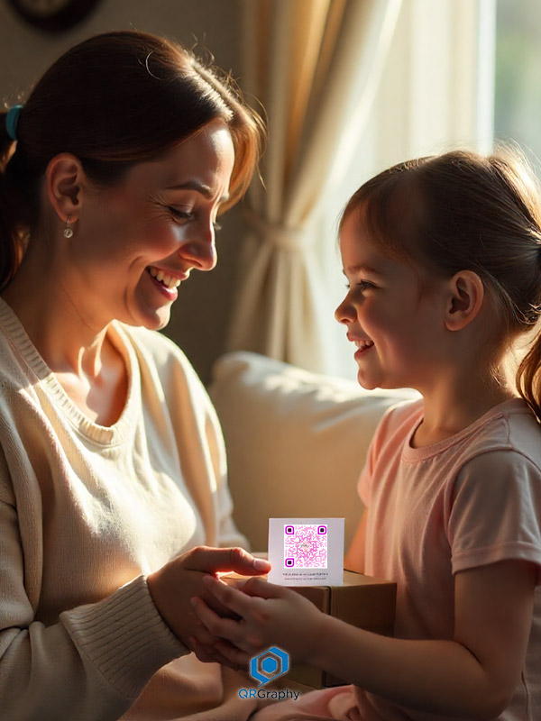 ایده کادو روز مادر - کیوآرگرافی