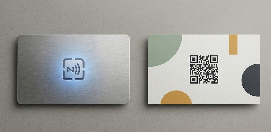 کارت ویزیت هوشمند NFC یا کارت ویزیت دیجیتال با کیو آر کد؟
